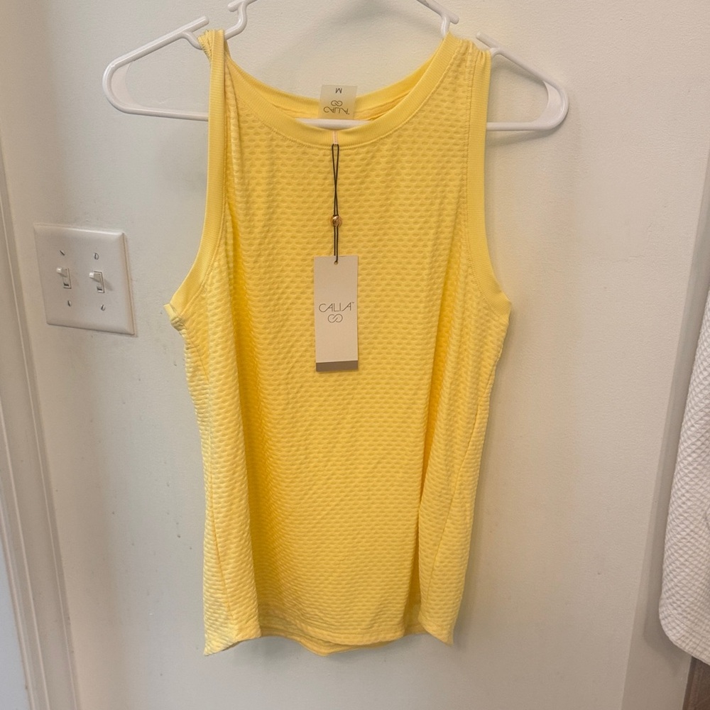Alia Sunny Yellow Women's Tank Top